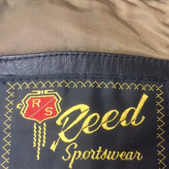 Reed Sportswear Leather Jacket - Picture 2 of 2